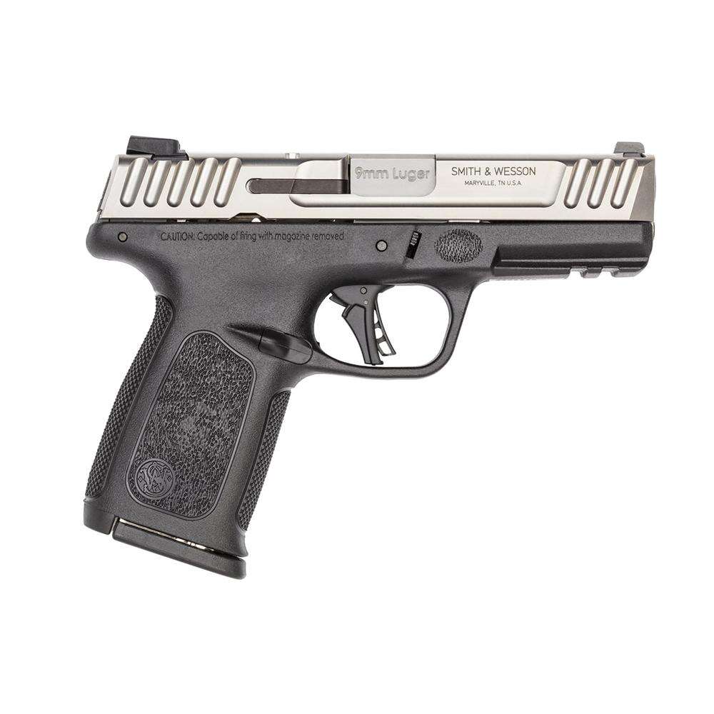 Handguns Smith&Wesson SD9 2.0 9mm S&W SD9 2.0 9MM 4" 16RD BLK/SLV